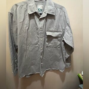 100% algodon 10x heavy button down an American tradition size large hunting warm